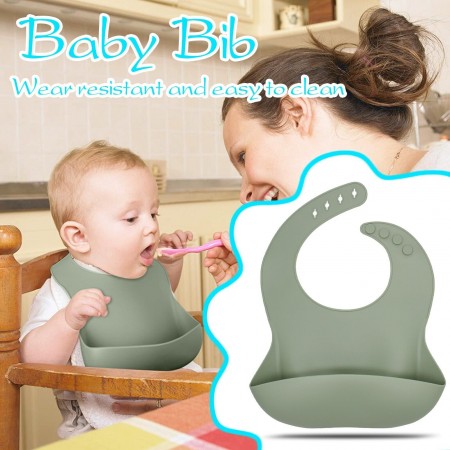 Baby Feeding Bibs - High Quality silicone